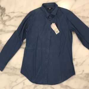 Denim Long Sleeve Shirt